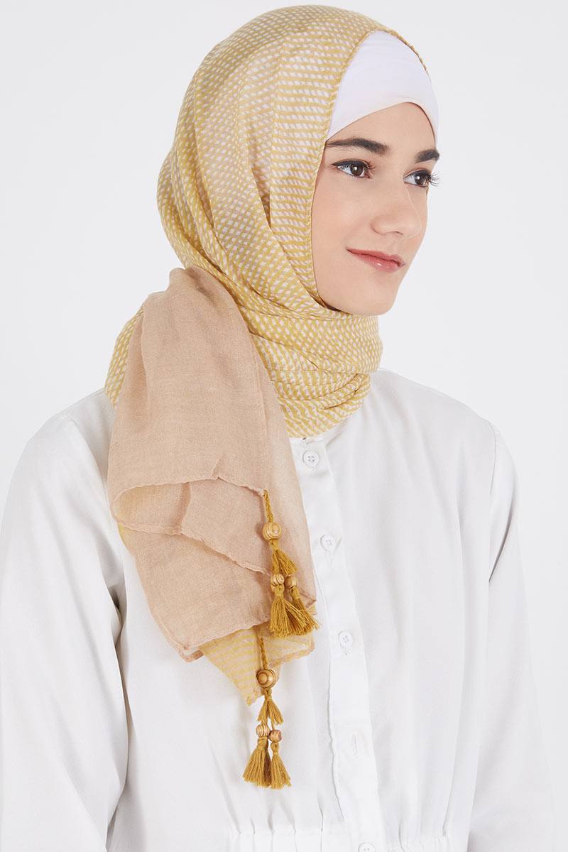 Danayla Pashmina Mustard