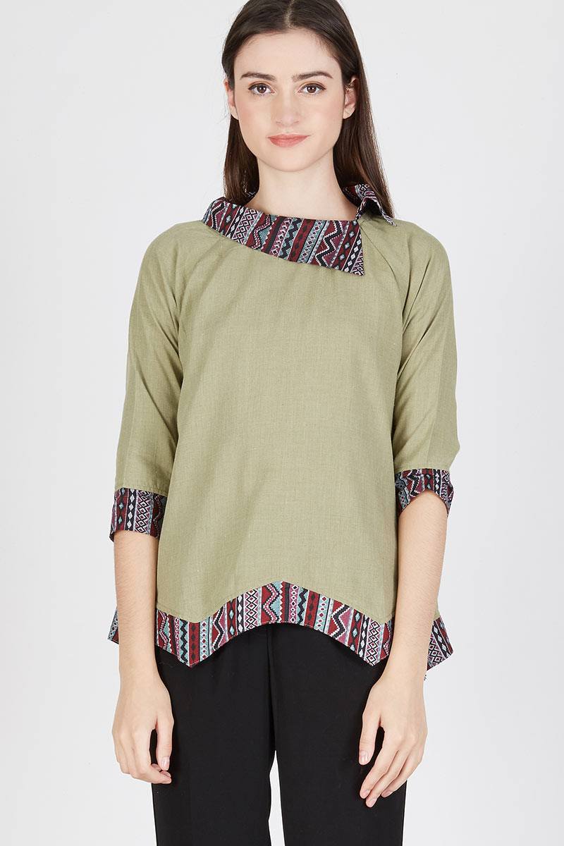 Mariana Blouse In Green