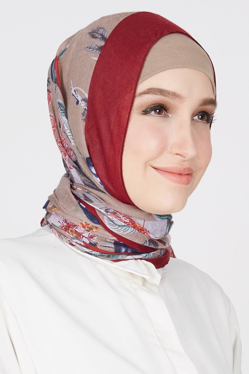 Gaby Pashmina Maroon