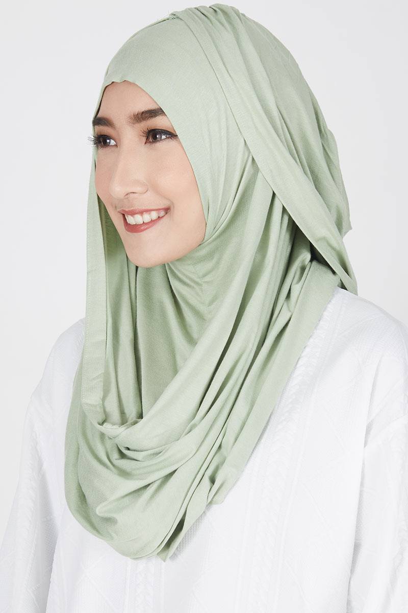 Elsa Hijab Hijau Dove