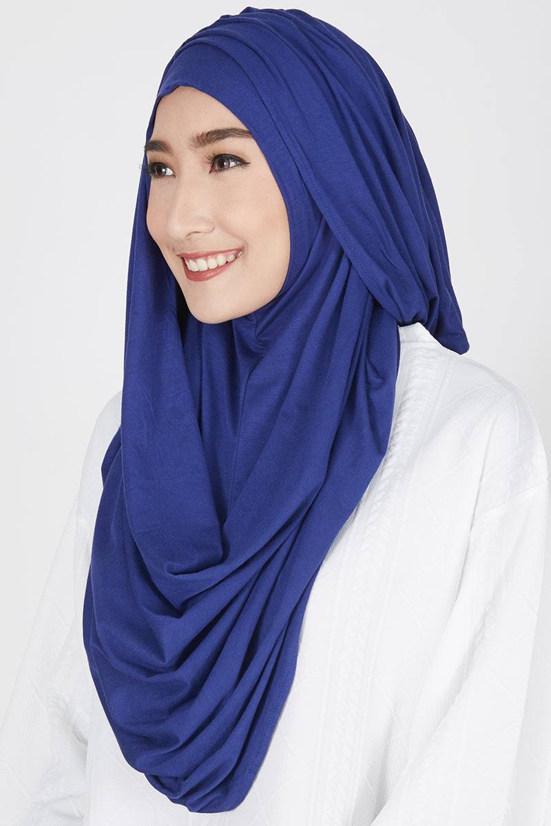 Elsa Hijab Navy Blue