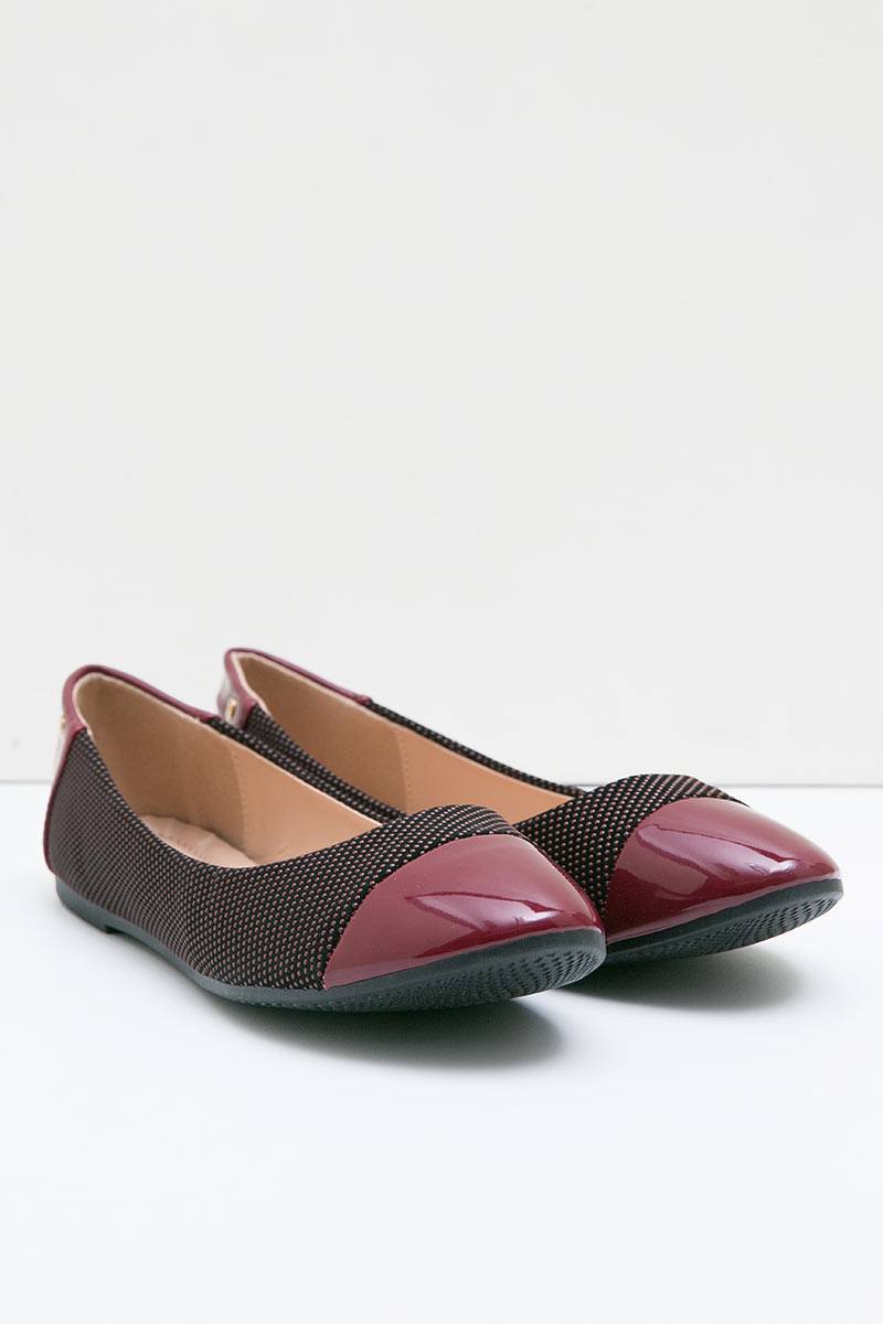 Dea Flat Shoes 1611-05 Maroon
