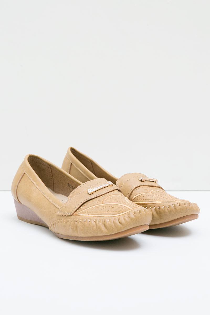 Dea Flat Shoes 1611-022 Camel