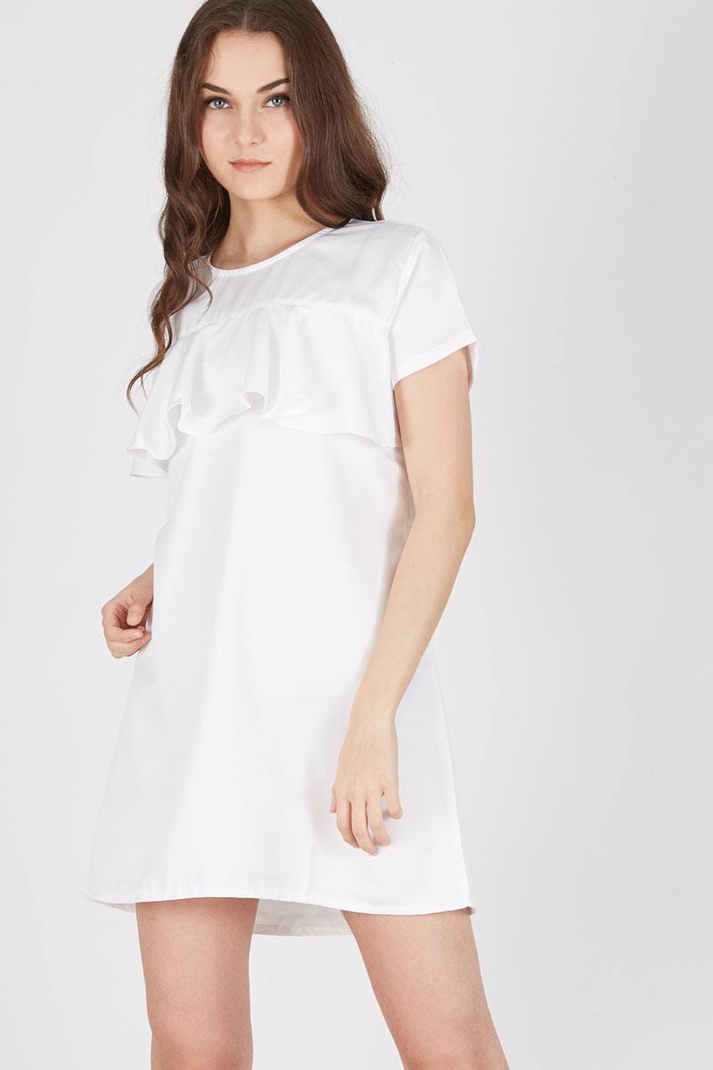Yumi Dress White