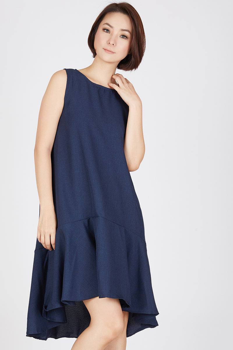 Hana Dress Navy