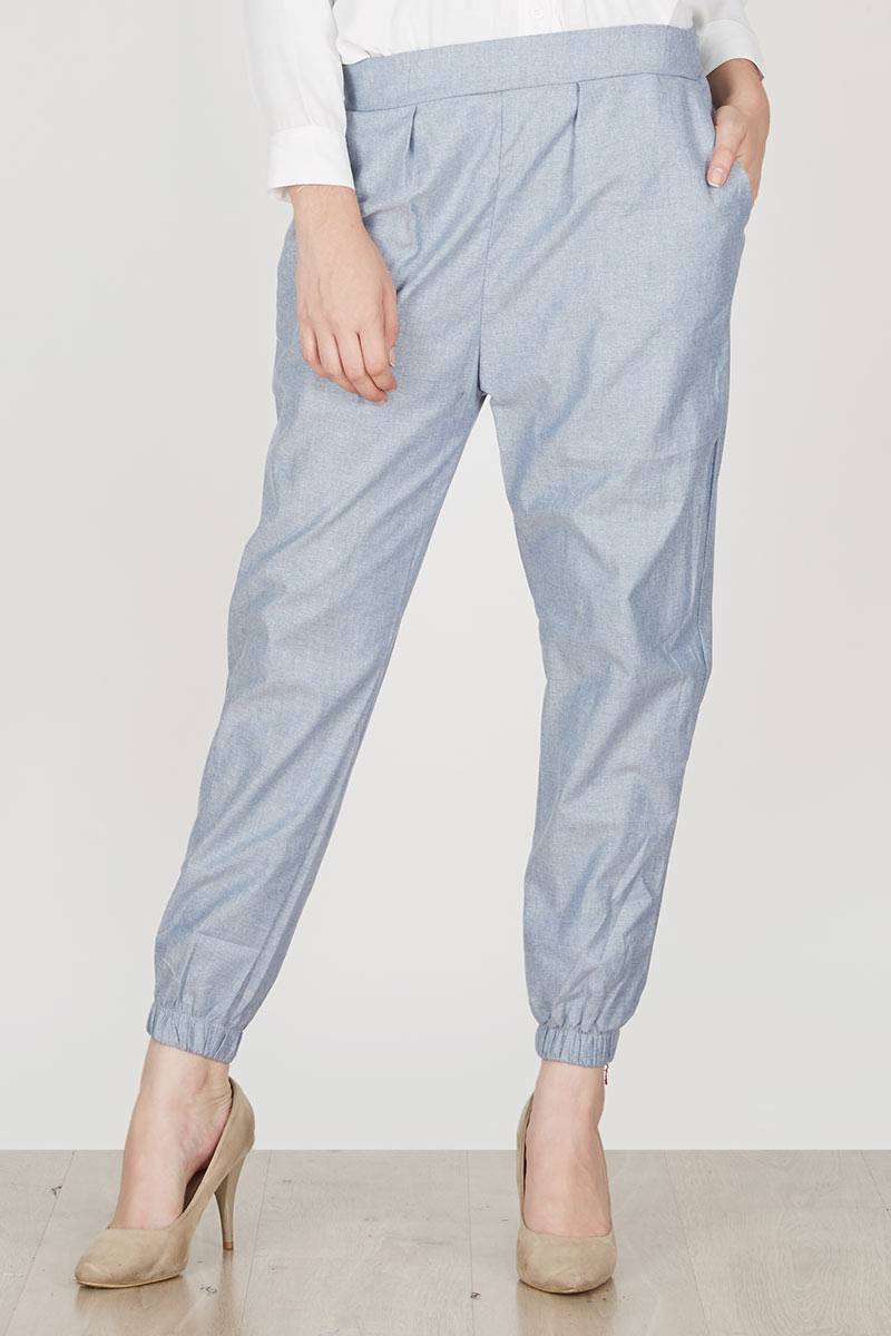 Saila Ploy Pants Pocket Grey