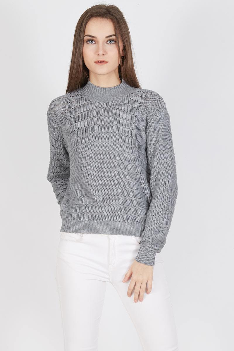 Pavi Chunky Sweater Grey
