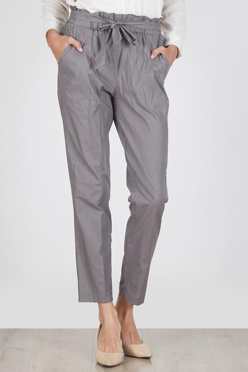 Yumnaa Pants Grey
