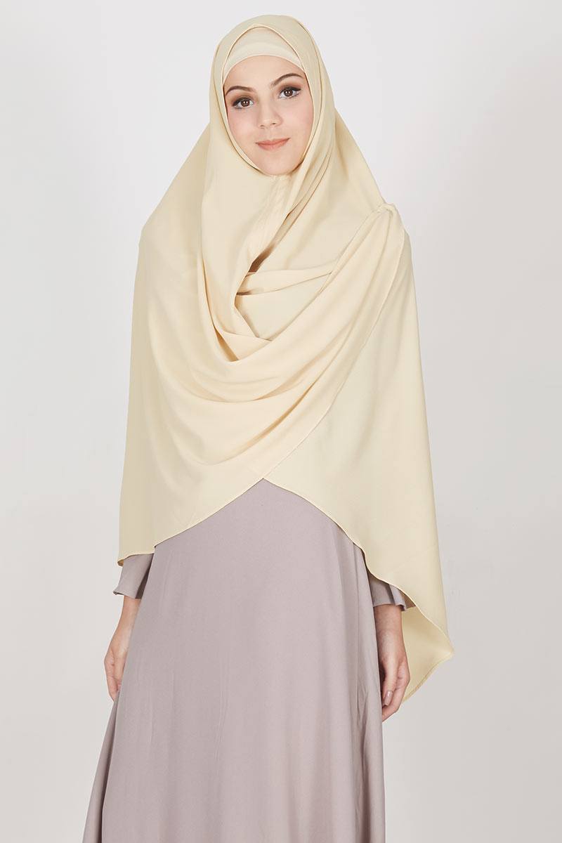 Gaia Khimar Cream