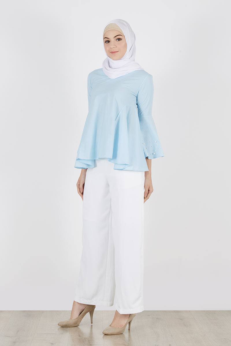 Jasmine Top Baby Blue