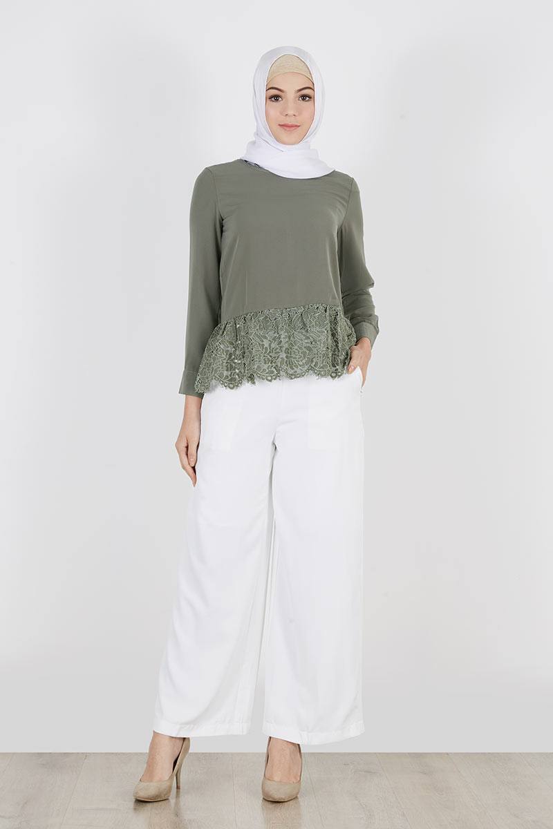 Jasleen Top Olive