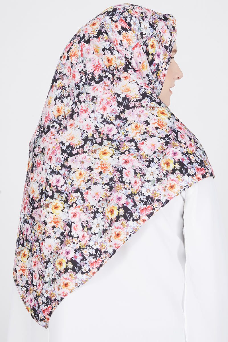 Hijab Zafira Pink Flower