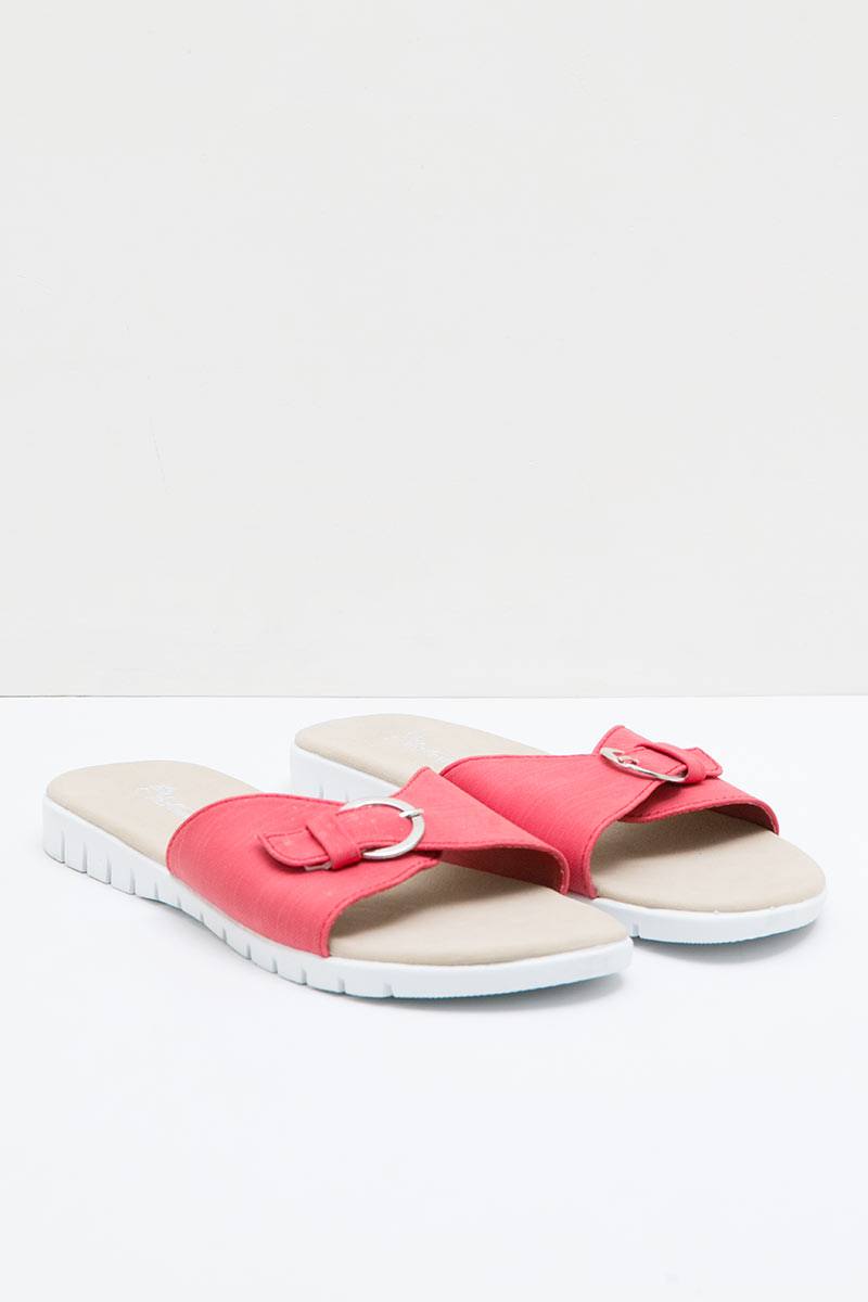 DrKevin Canvas 27353 Loafers Sandals Merah
