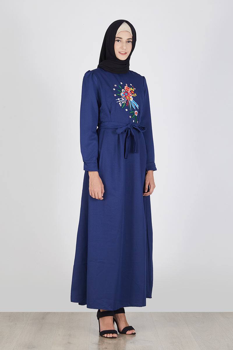 sell rania dress navy dresses and jumpsuit hijabenka sell rania dress navy dresses and jumpsuit hijabenka