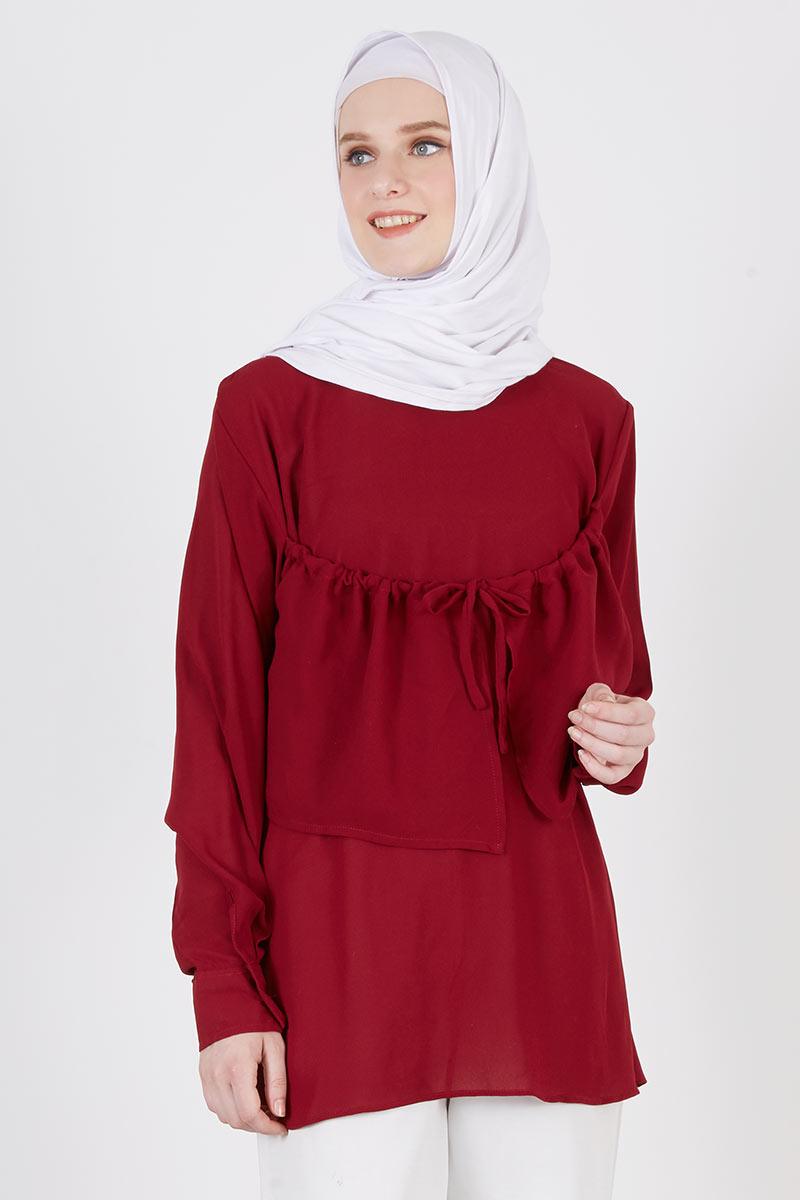 Tunieq With Layer In Red Colour