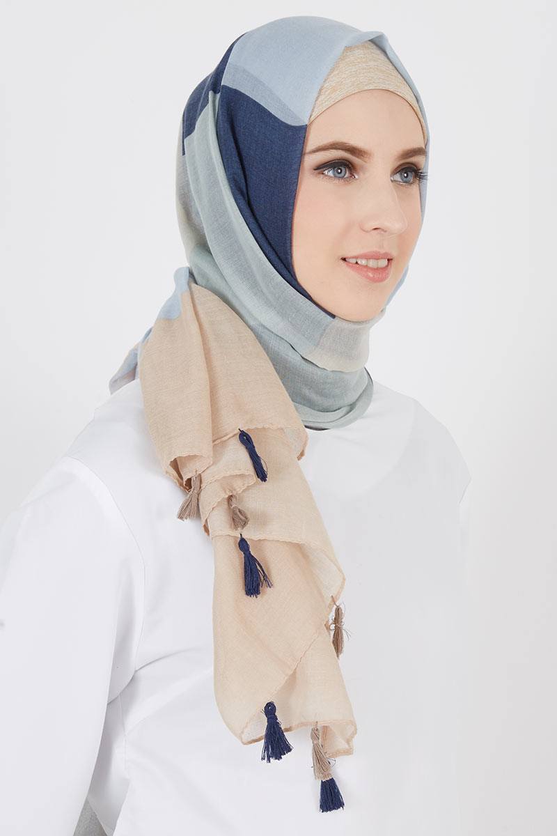 Molly Pashmina Blue