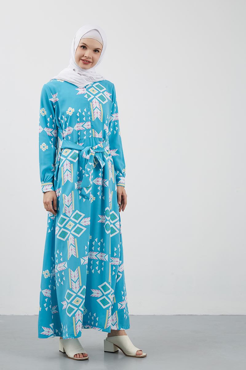 Ethnic Dress Blue