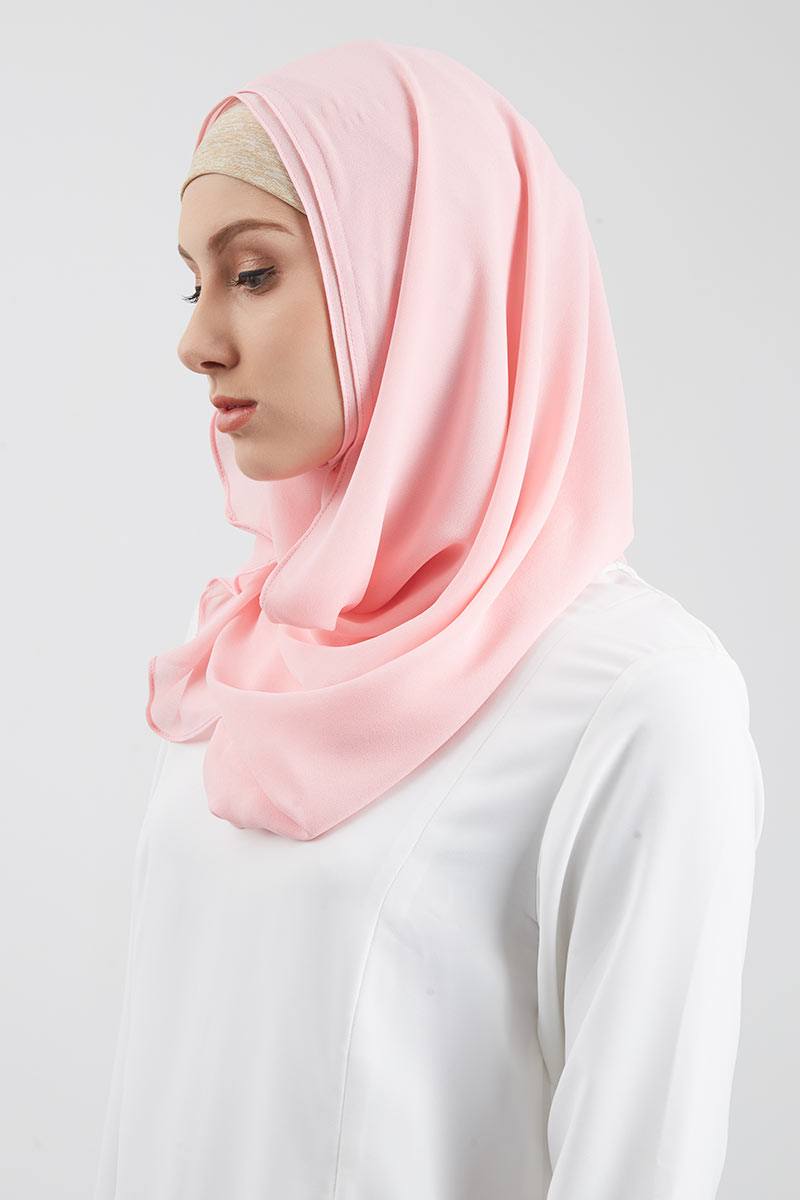 Thafana Hijab Instant - Baby Pink