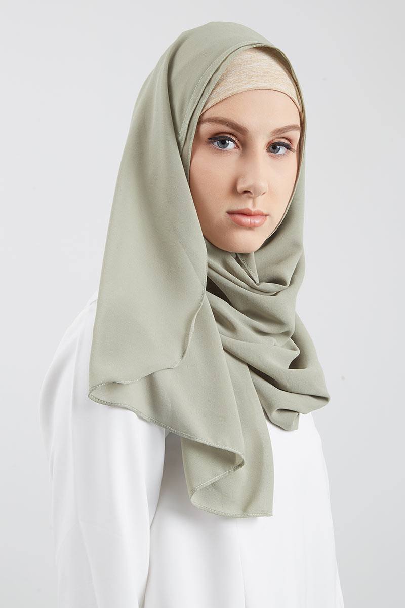 Thafana Hijab Instant - Pale Green