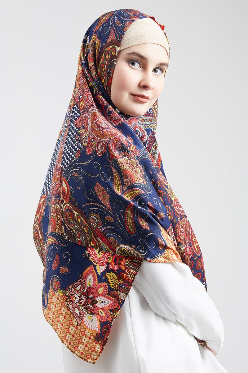 Premium Hijab Instan Winda Ver2 Red Heritage