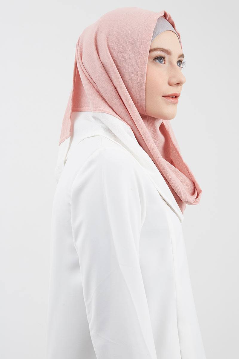 Minjinani Instant Hijab Pink