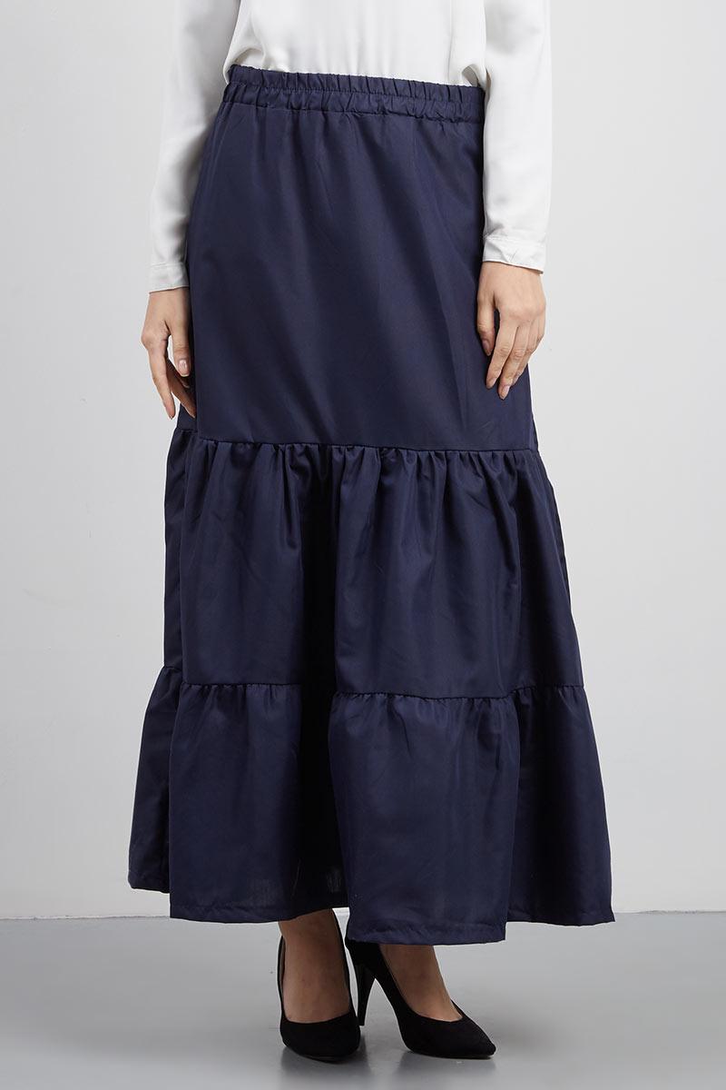 Peasant Skirt Navy