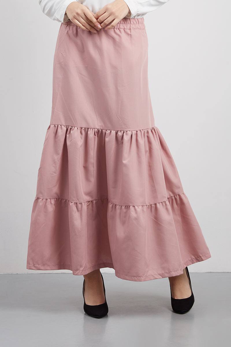 Peasant Skirt Dusty Pink