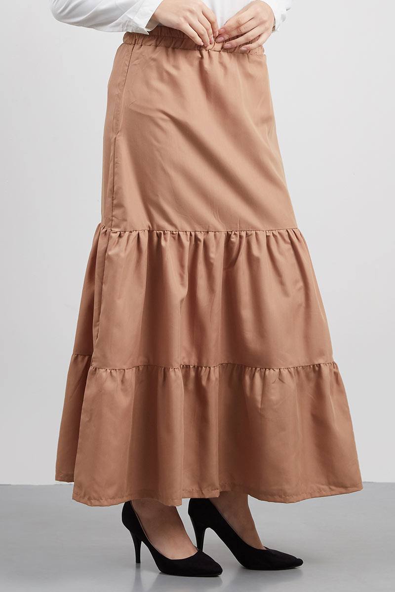 Peasant Skirt Caramel