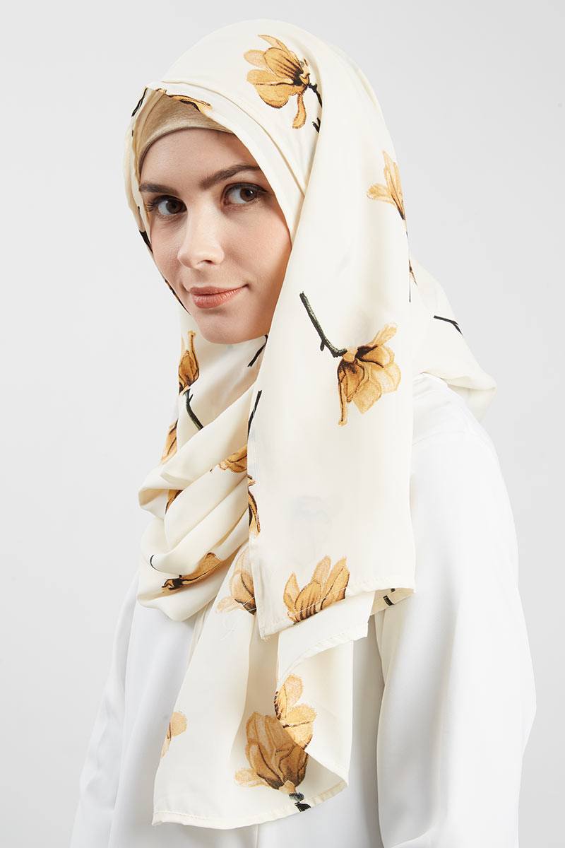 Ellena Bougenville Hijab Instant Pashmina