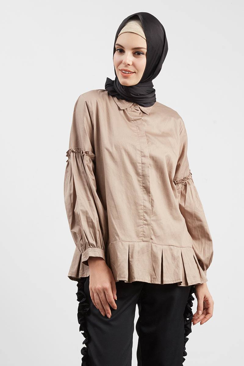 Moza Top Brown