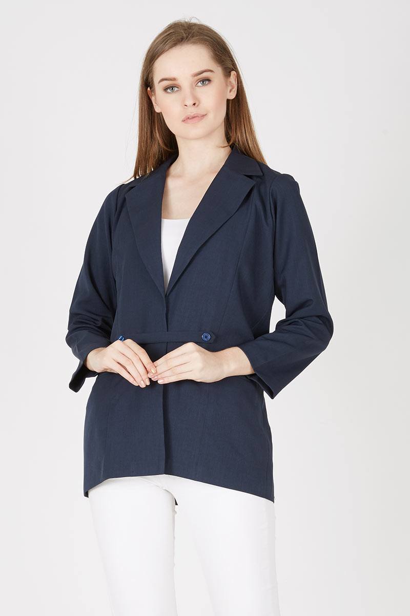 Sell Hettie Outer Navy Blazers  Berrybenka com