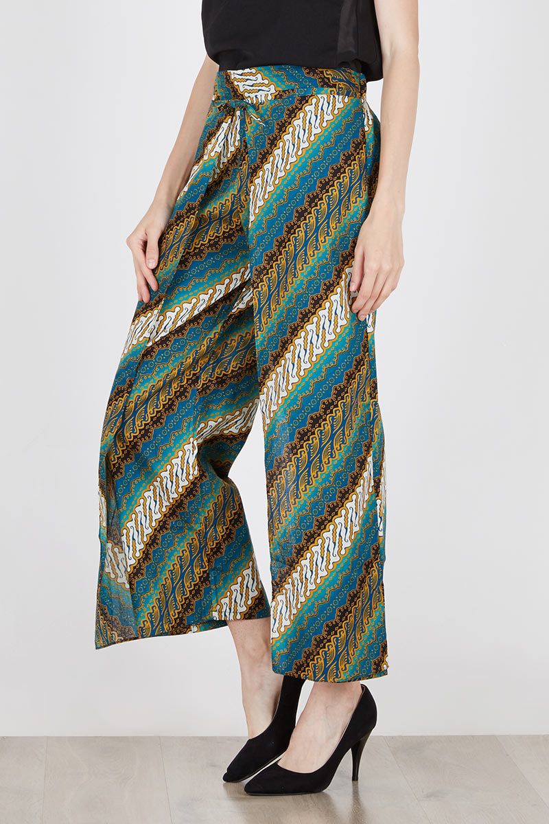sell kulot batik in green batik print berrybenka sell kulot batik in green batik print berrybenka