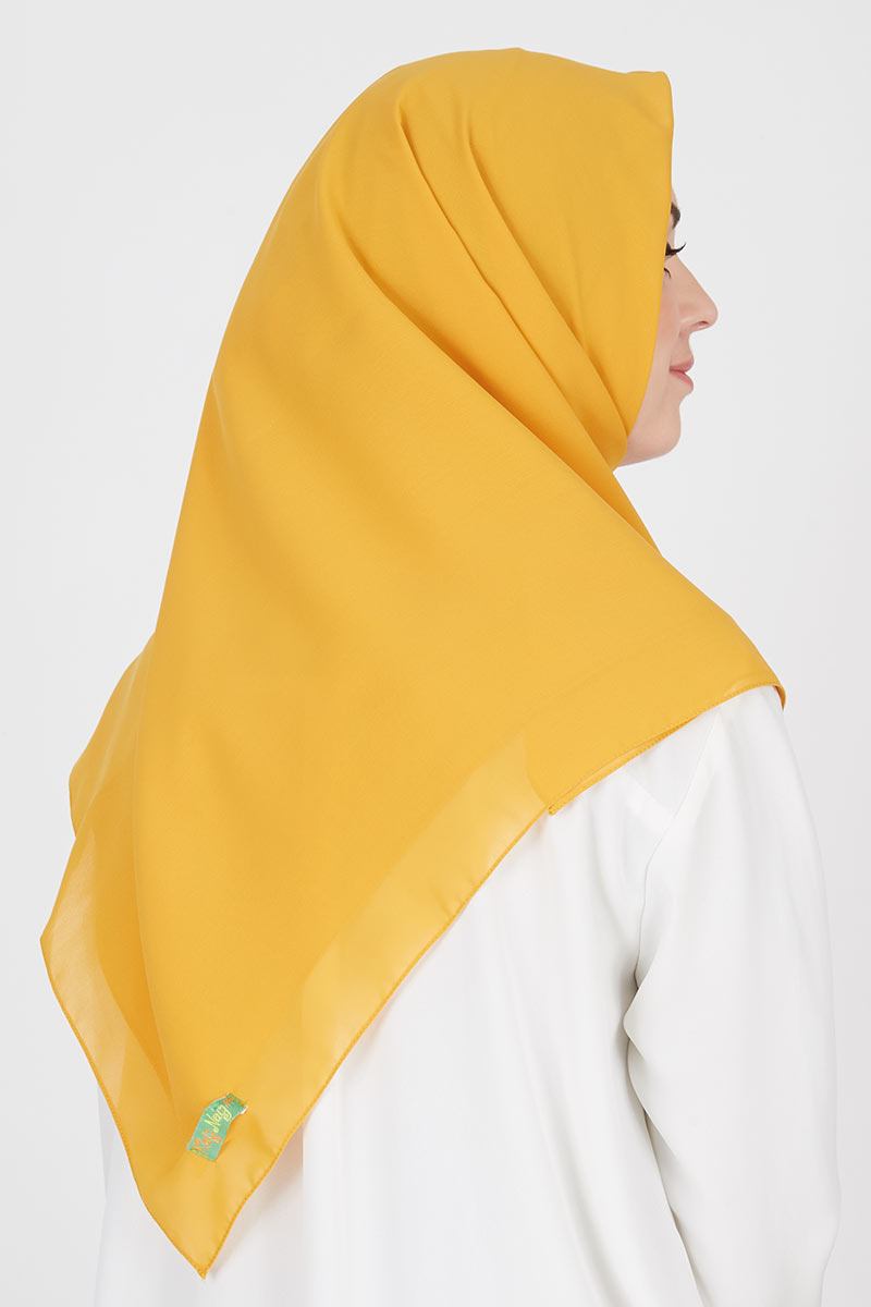 Sell Jilbab Segi Empat Mustard Square hijab Hijabenka com