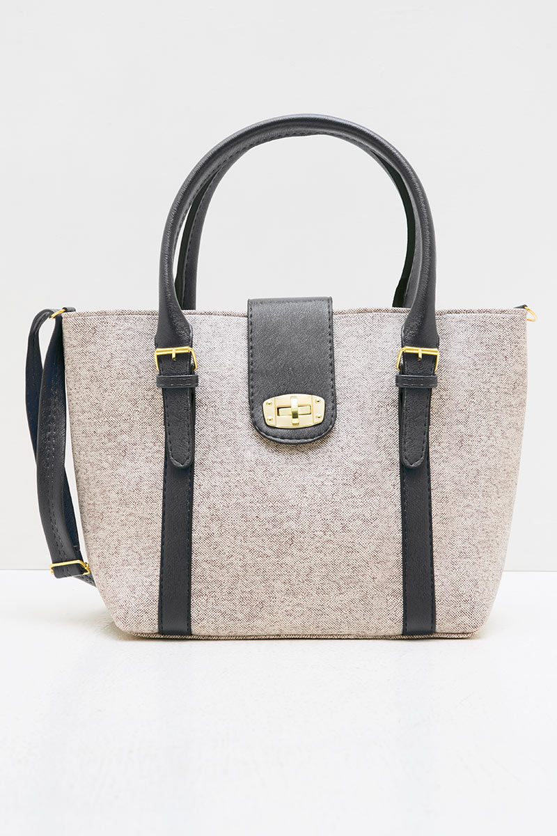 Totebag Valenciana Black Bb20 001 Bags Berrybenka