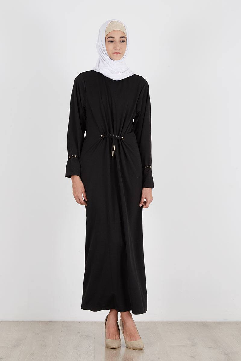 Sell Janishia Dress Black Dresses-and-jumpsuit  Hijabenka.com