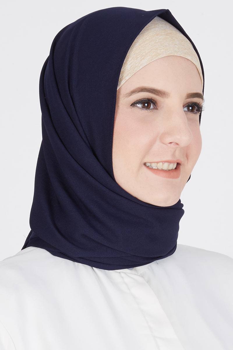 Sell Pashmina Dormina Navy  Pashmina Hijabenka com