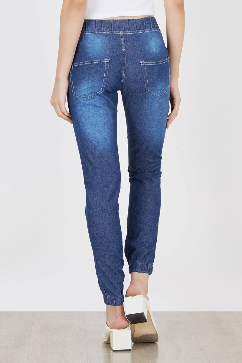 Sell Dline Celana Jogger Jeans in Dark Blue Jeans