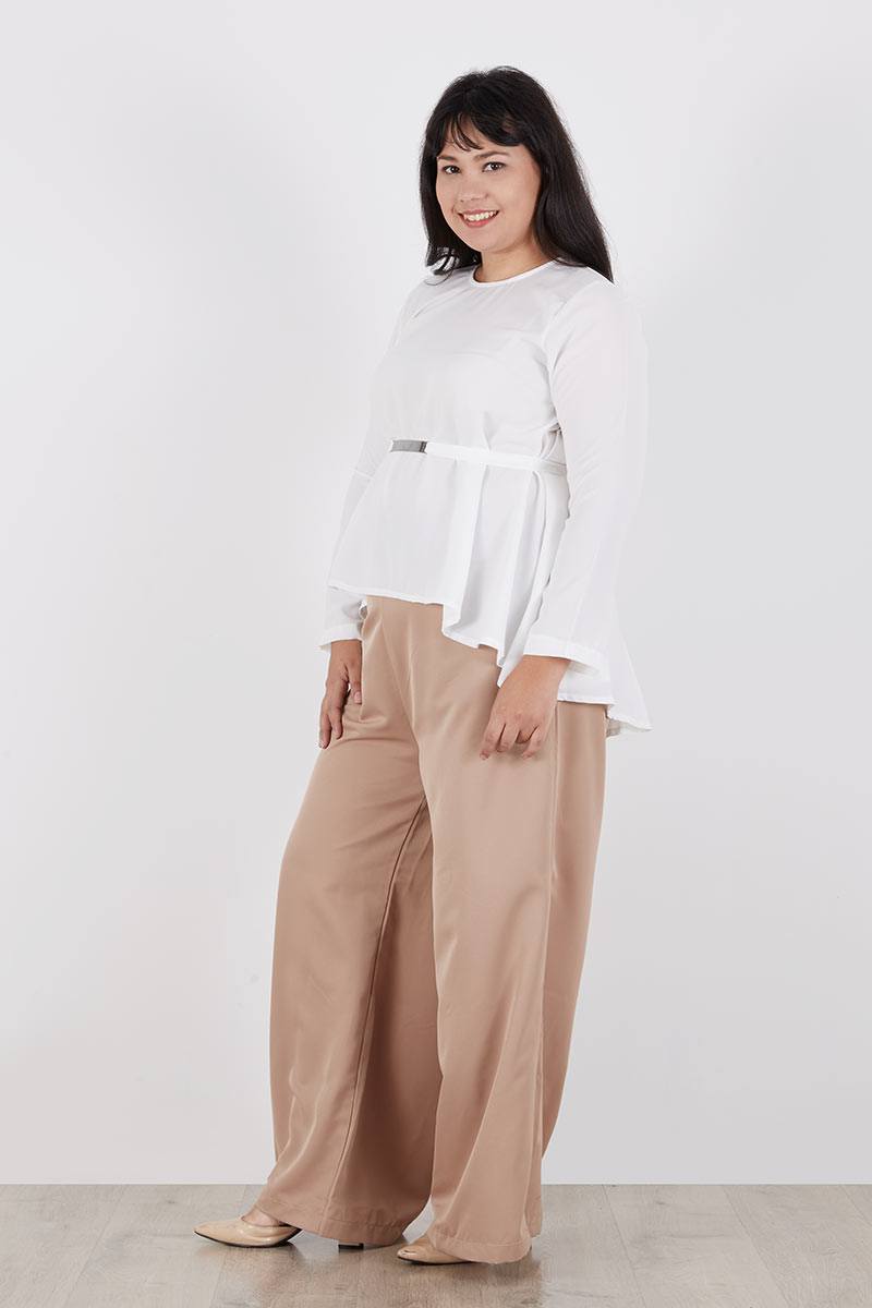 sell rowena knot top white blouse berrybenka sell rowena knot top white blouse berrybenka