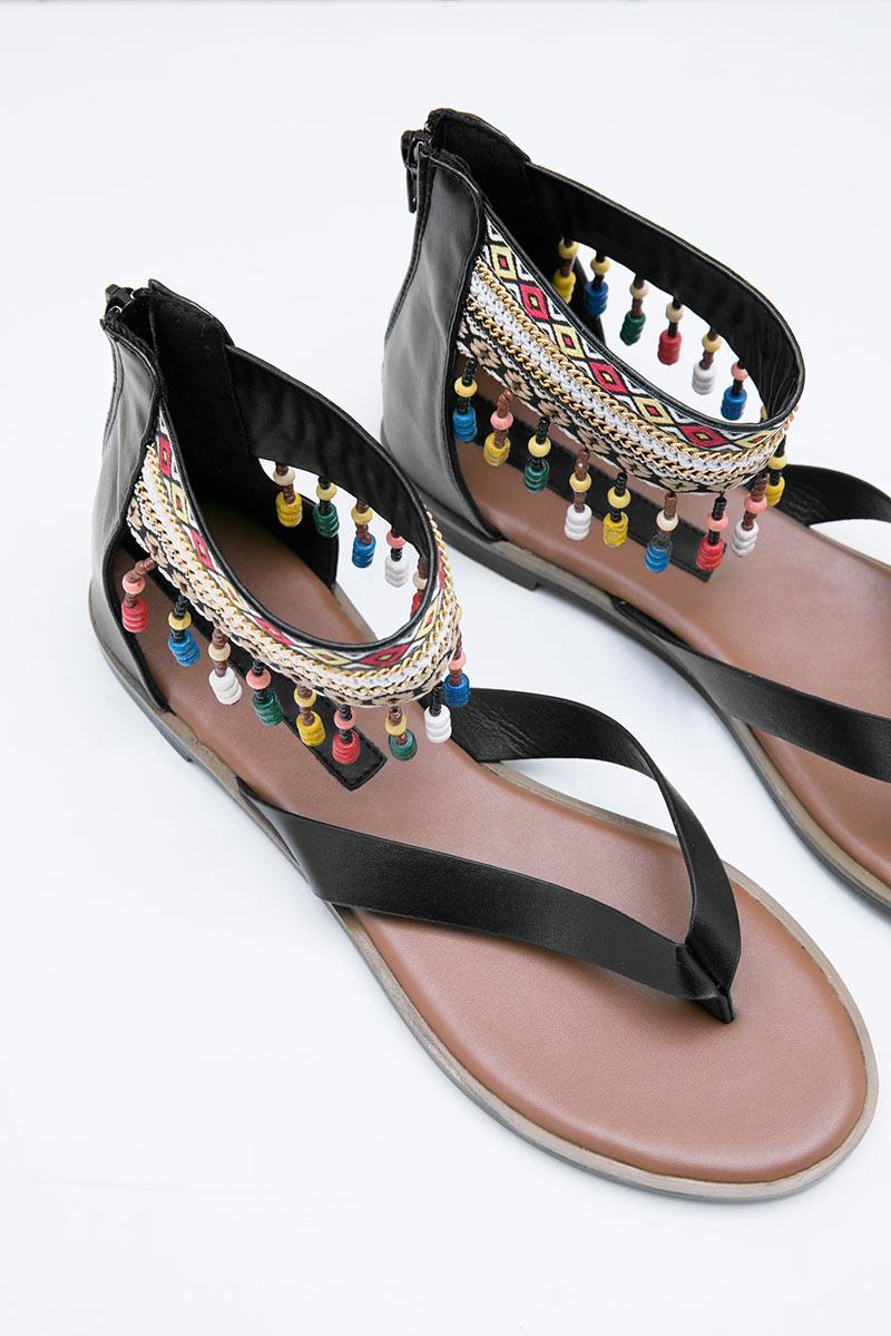 Sell Sallie Sandals Bymay BLACK Sandals  Berrybenka.com