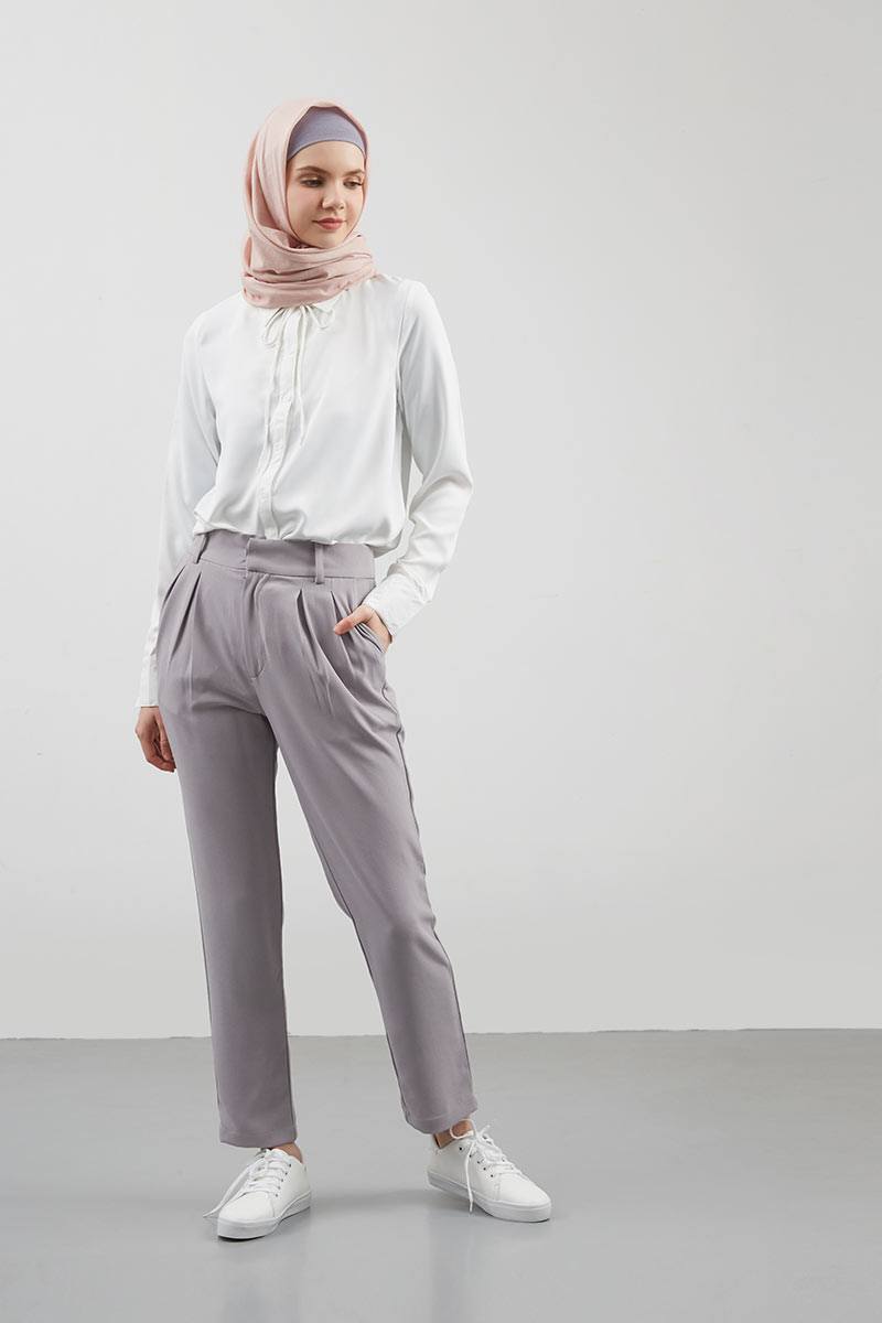 Sell Dalila Baggy Pants Grey Long pants Hijabenka com