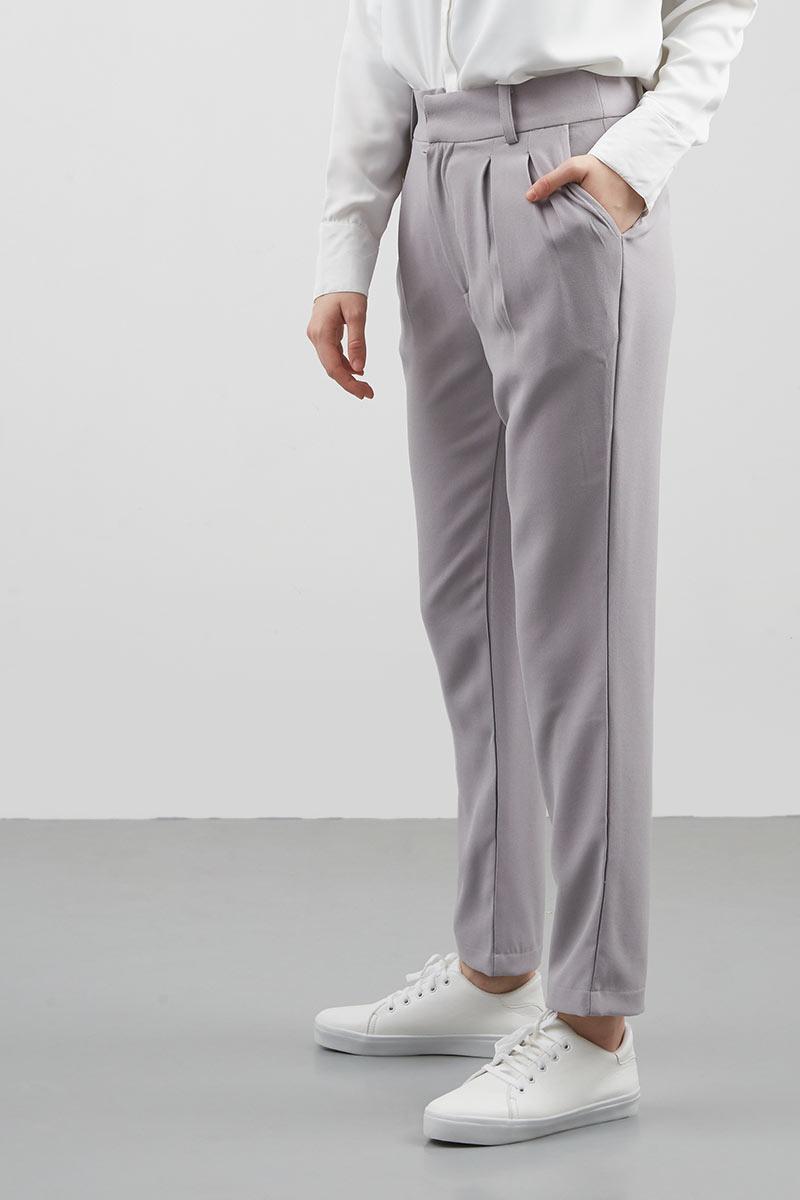 Sell Dalila Baggy Pants Grey Long-pants  Hijabenka.com