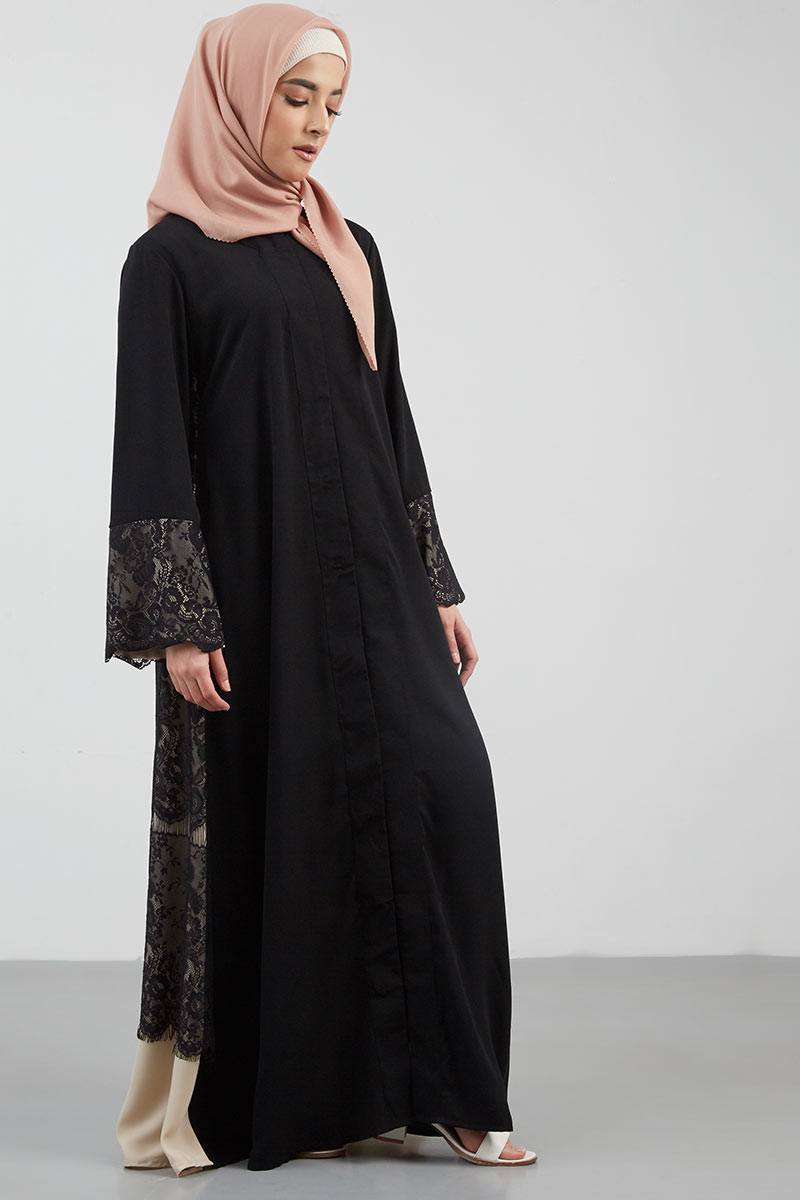 Sell Irtiyah Abaya Cream Dresses-and-jumpsuit  Hijabenka.com